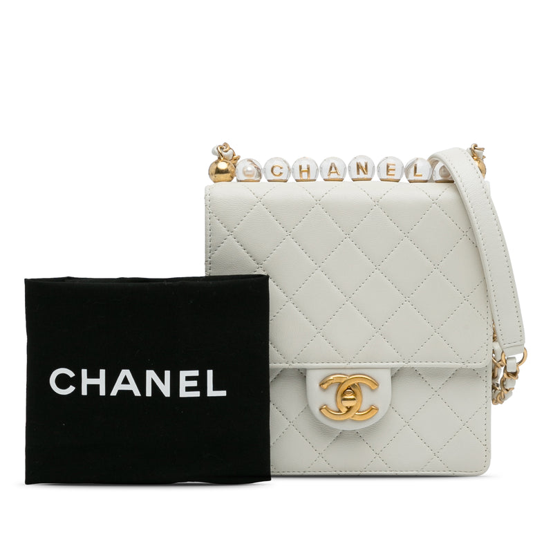 Small Chic Pearls Flap - Image 11