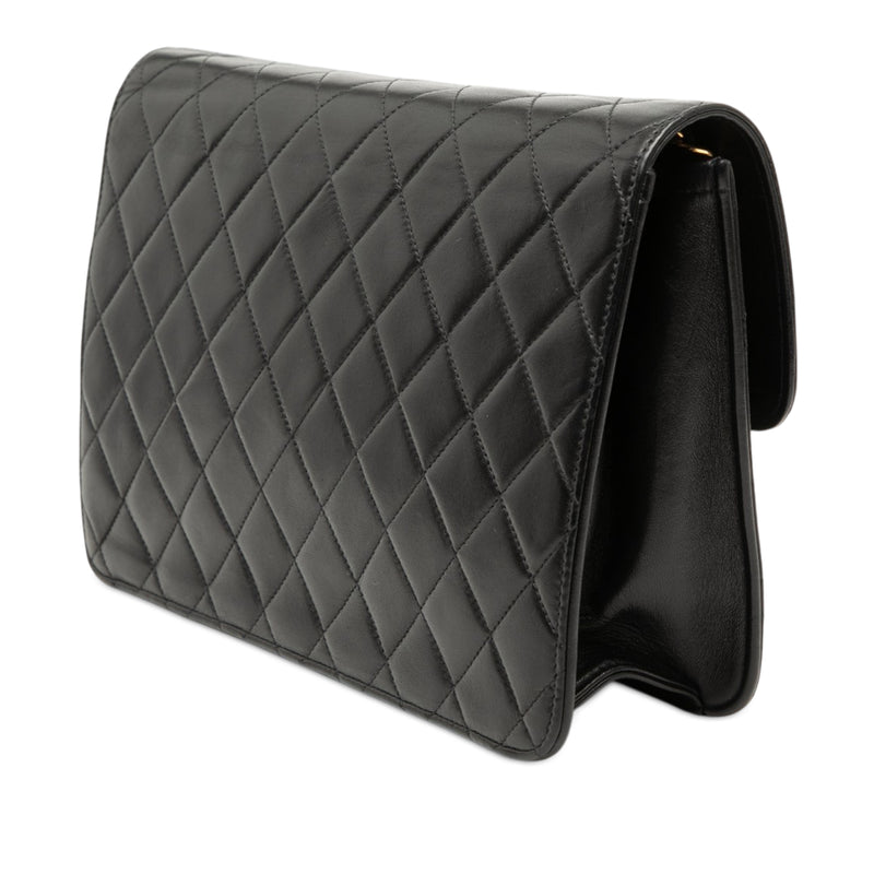 Medium CC Quilted Lambskin Single Flap - Image 2
