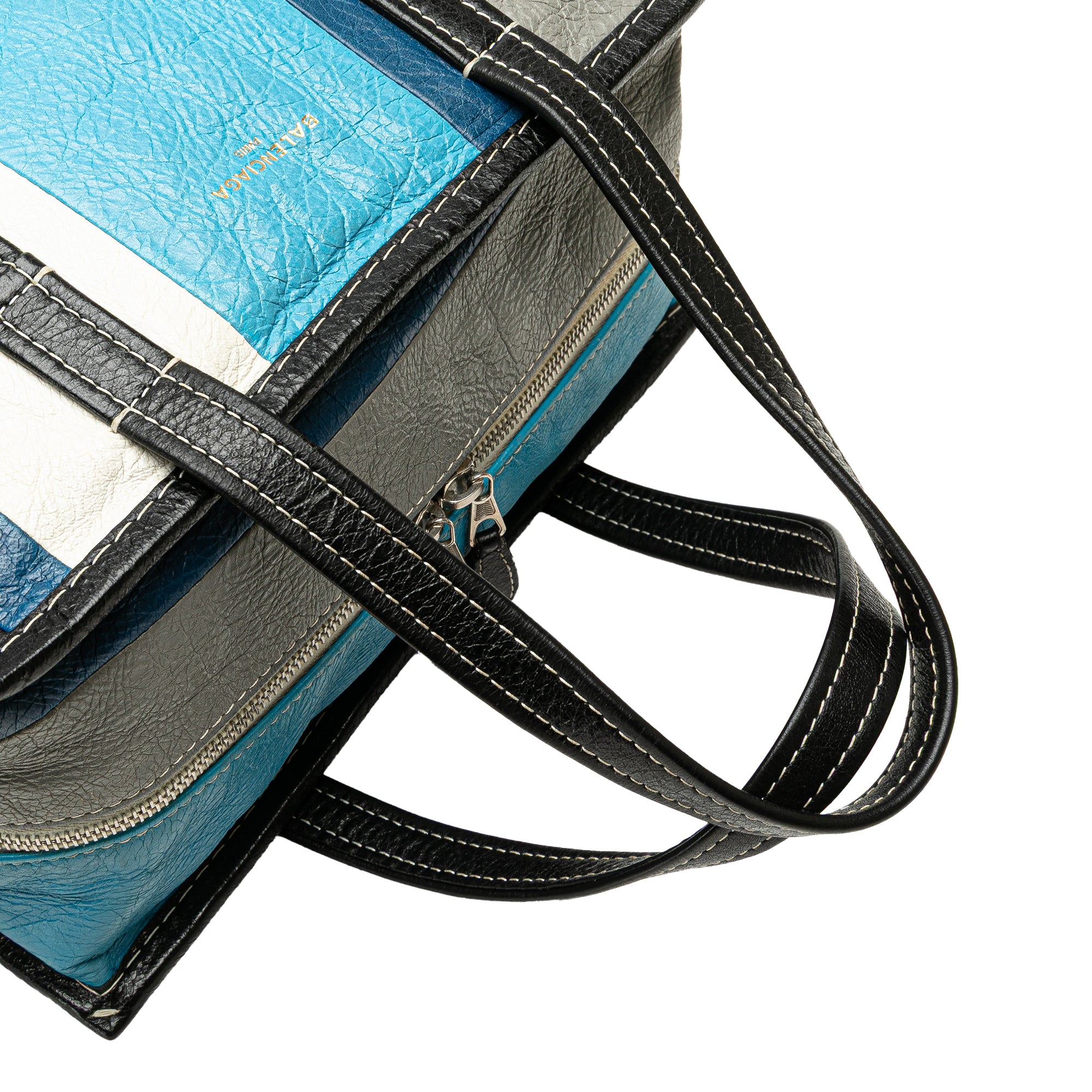 S Lambskin Bazar Shopper Satchel - Image 12