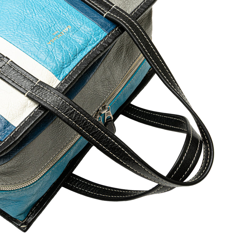 S Lambskin Bazar Shopper Satchel - Image 12