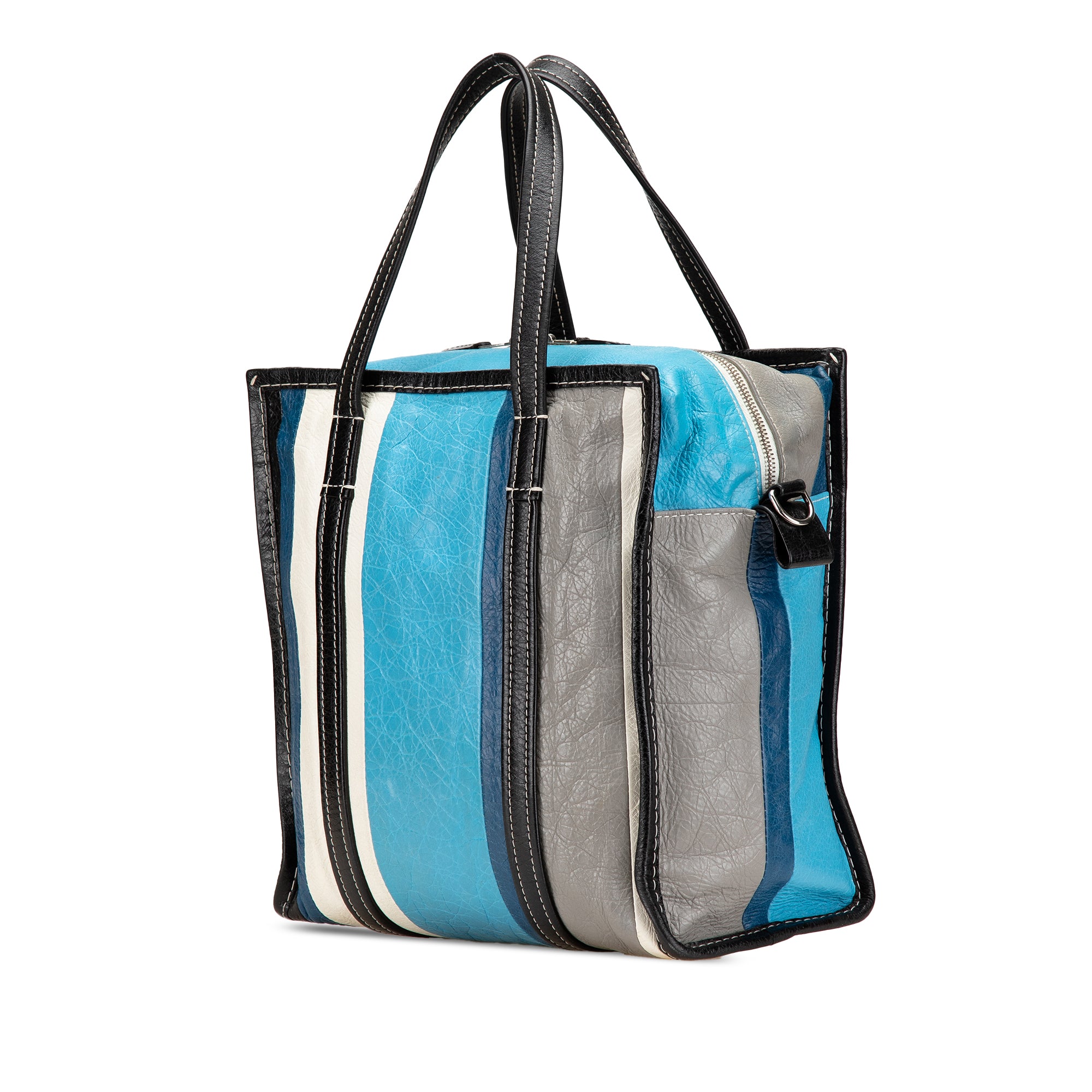 S Lambskin Bazar Shopper Satchel - Image 2