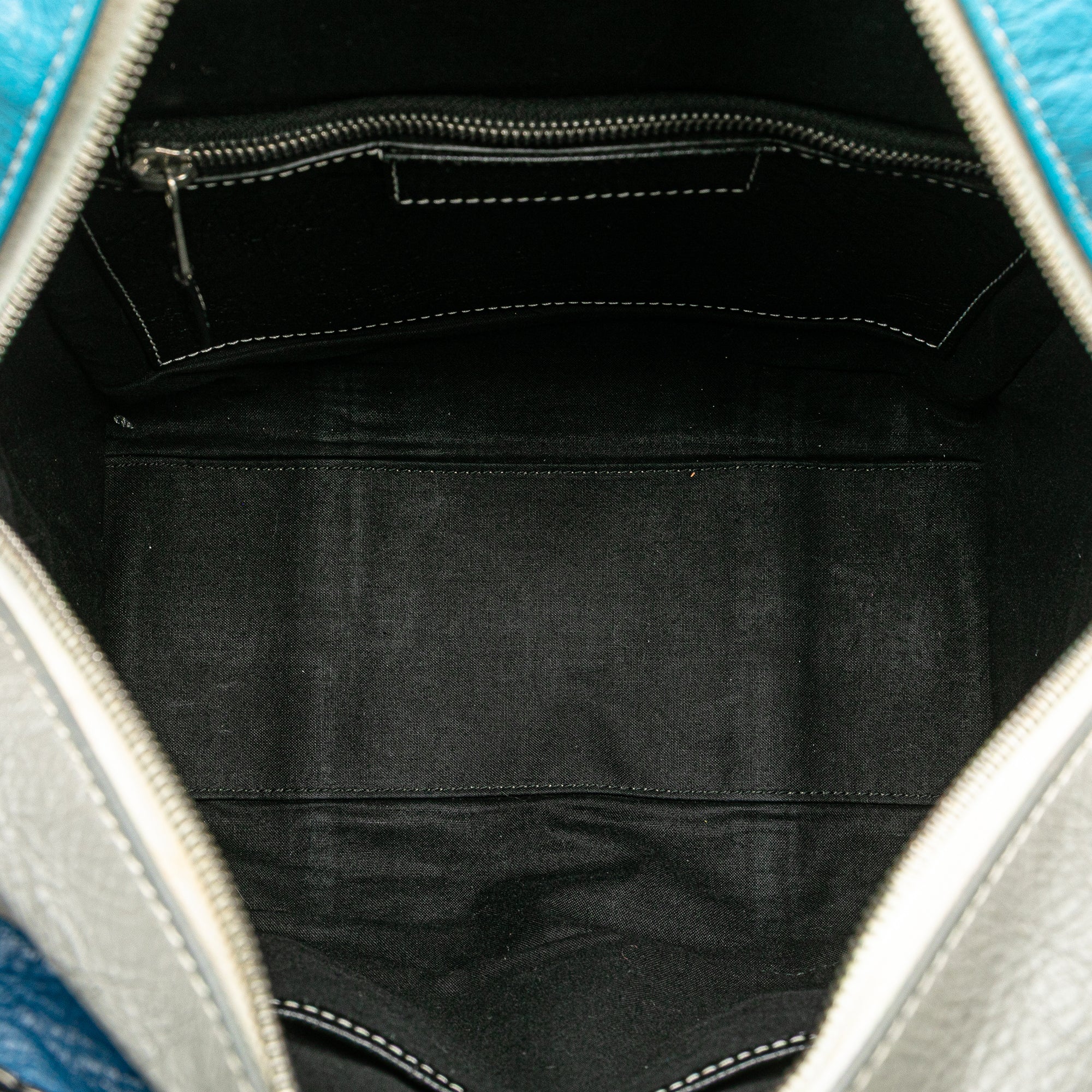 S Lambskin Bazar Shopper Satchel - Image 4