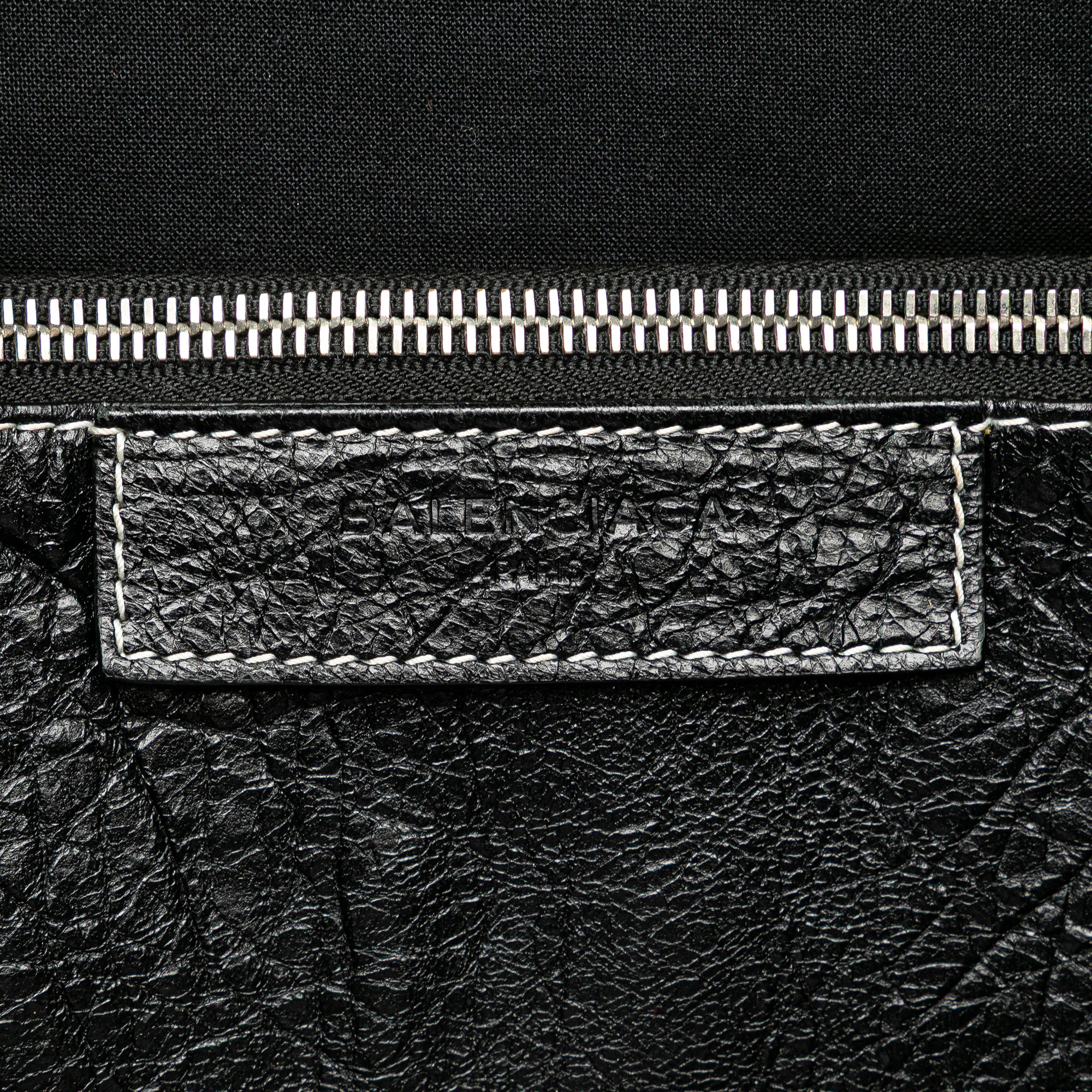 S Lambskin Bazar Shopper Satchel - Image 5