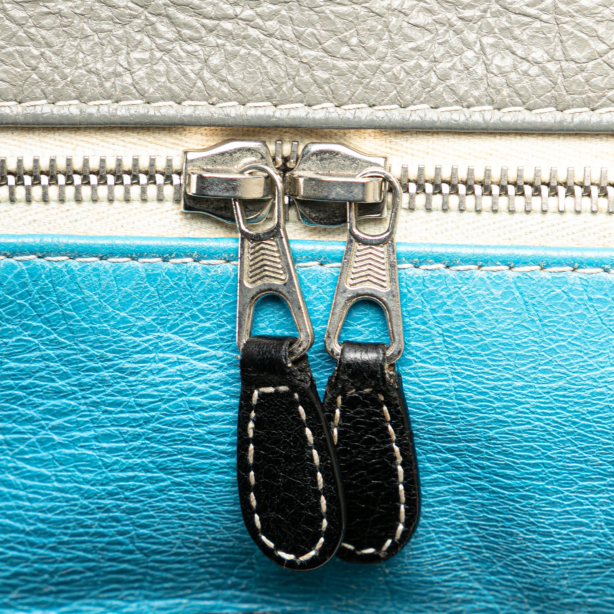 S Lambskin Bazar Shopper Satchel - Image 8