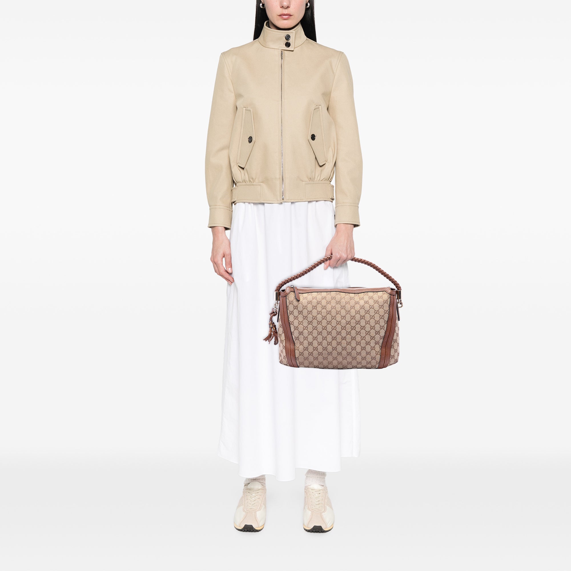 Medium GG Canvas Bella Shoulder Bag - Image 6