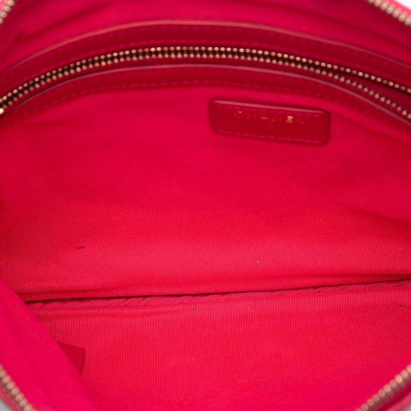 Medium Quilted Lambskin O Case Clutch - Image 4
