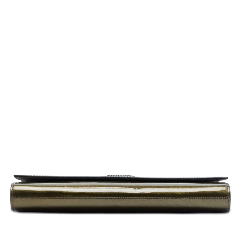 Large Patent Belle De Jour Clutch - Image 3