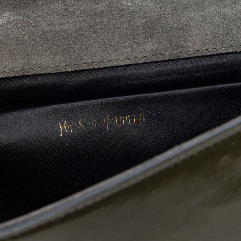 Large Patent Belle De Jour Clutch - Image 5