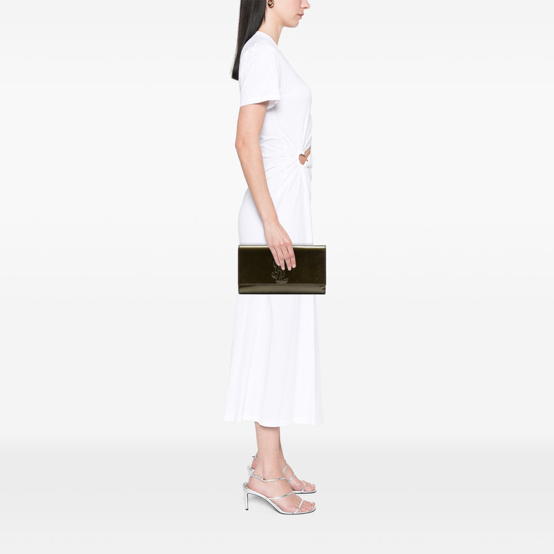 Large Patent Belle De Jour Clutch - Image 6