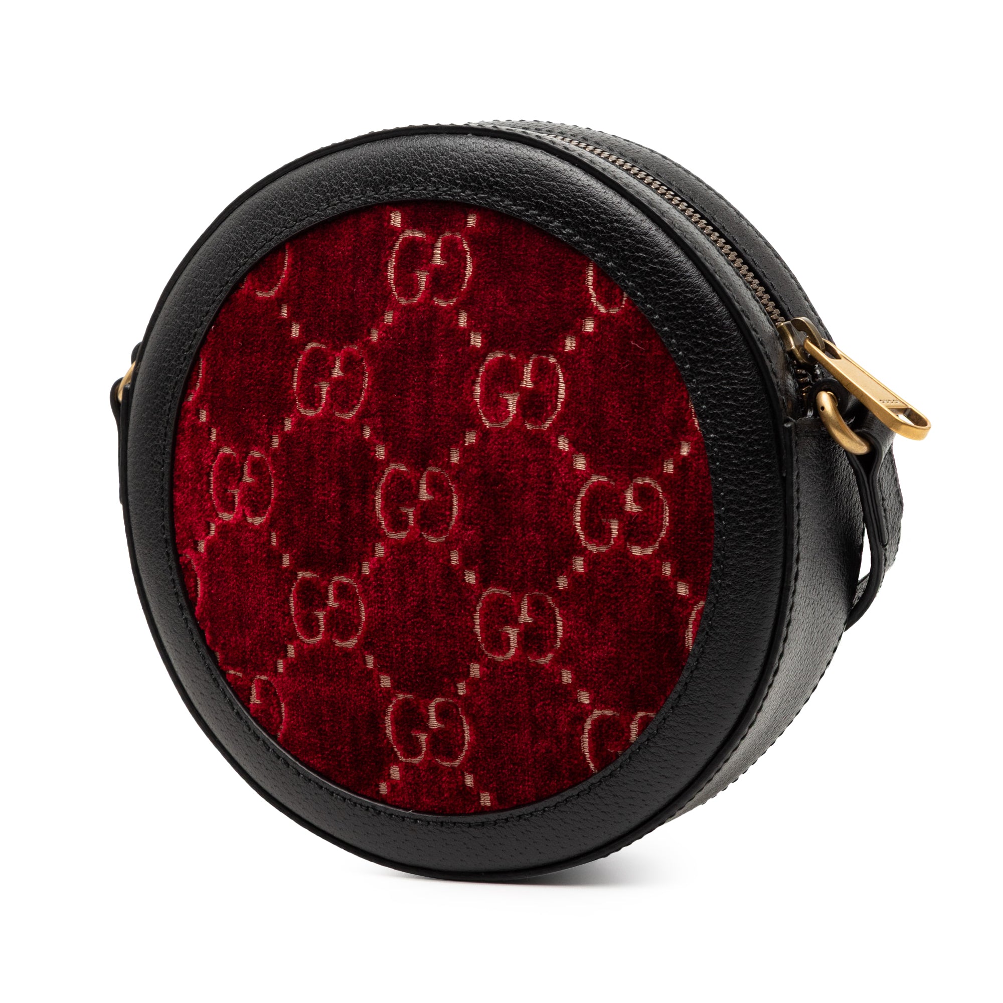 GG Marmont Velvet Round Crossbody - Image 2