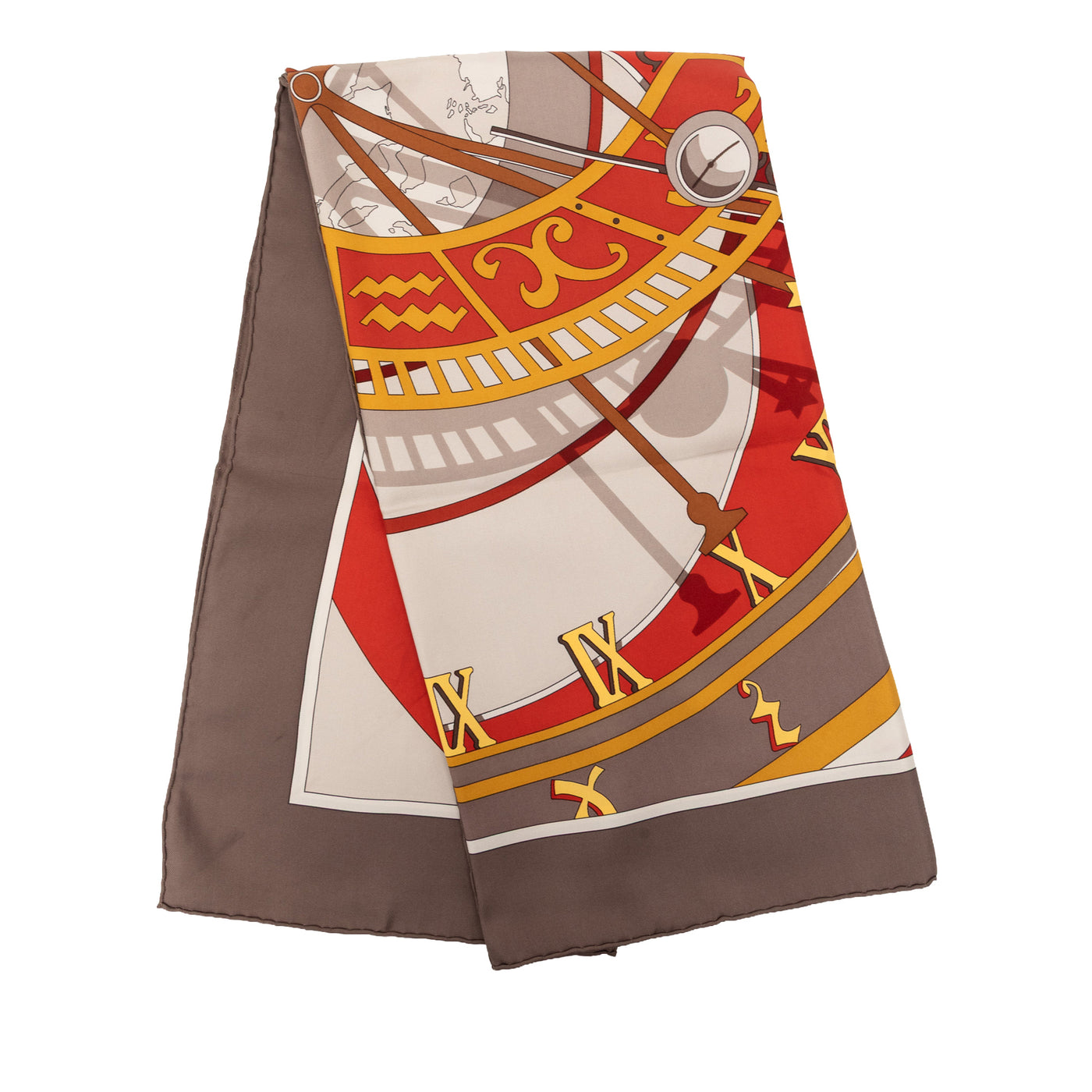 Mecanique du Temps Silk Scarf 90 - Image 1