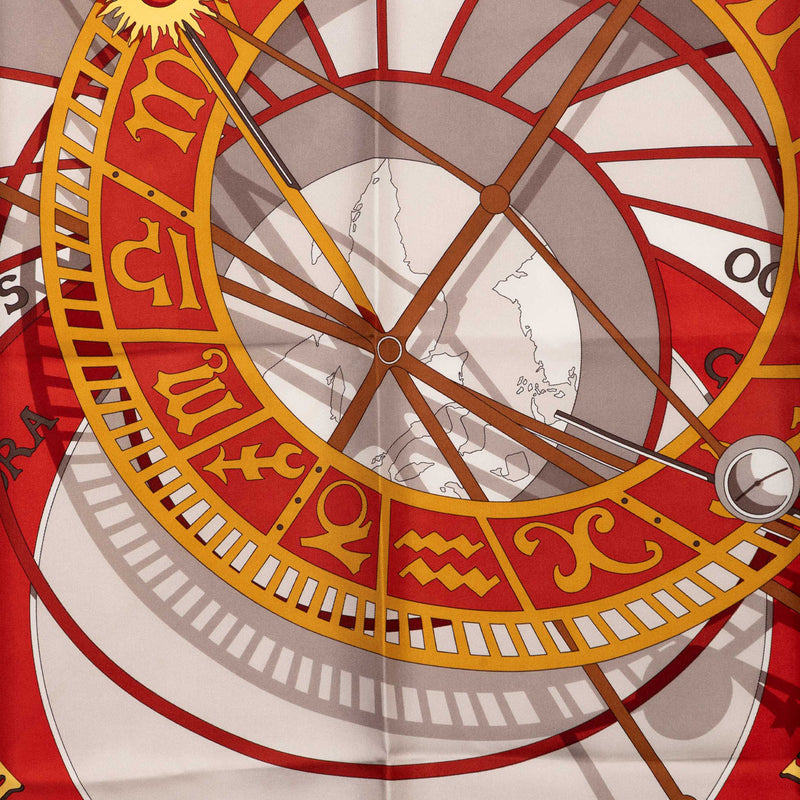 Mecanique du Temps Silk Scarf 90 - Image 2