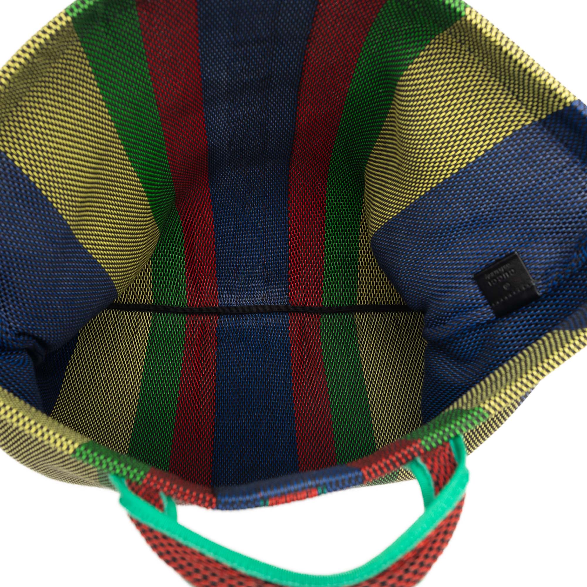 Woven Rubber Web Logo Tote - Image 4