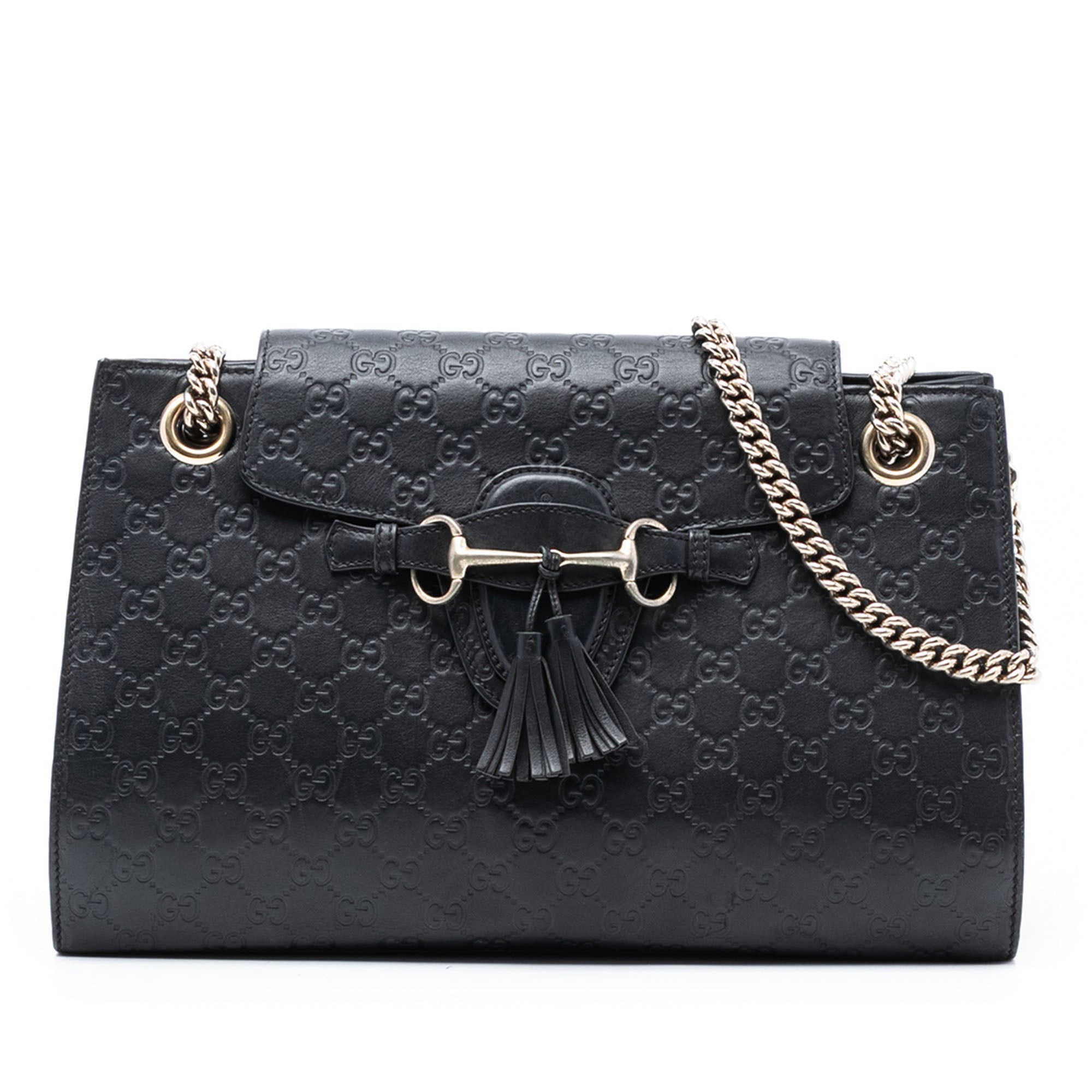 Large Guccissima Emily Shoulder Bag - Image 1