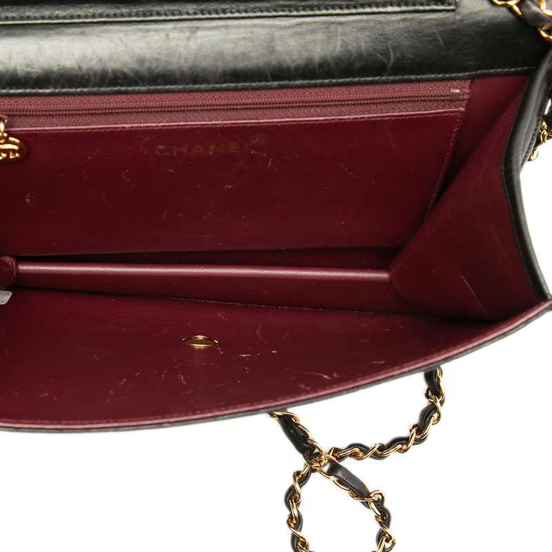 Medium CC Quilted Lambskin Single Flap - Image 4