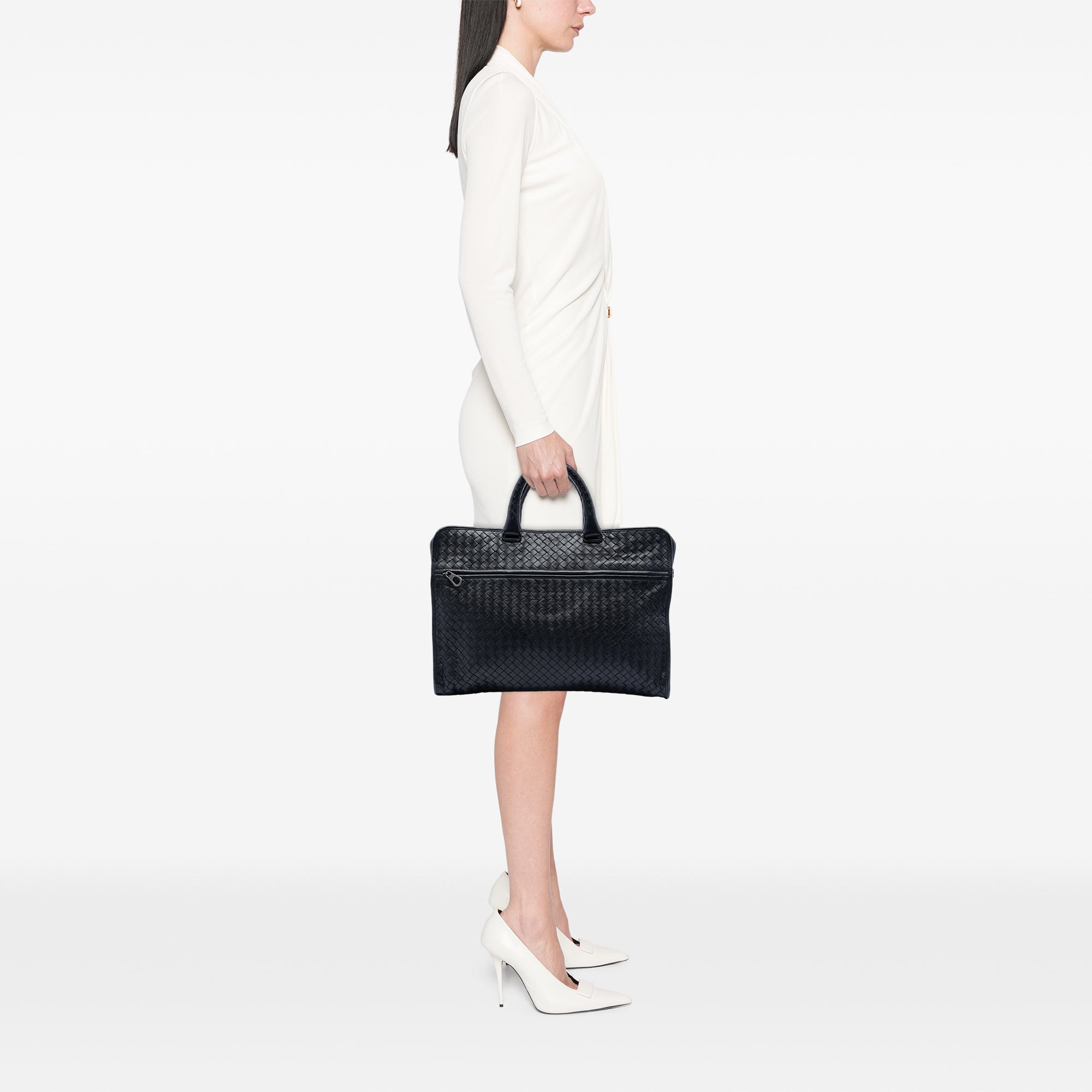 Nappa Intrecciato Business Bag - Image 5
