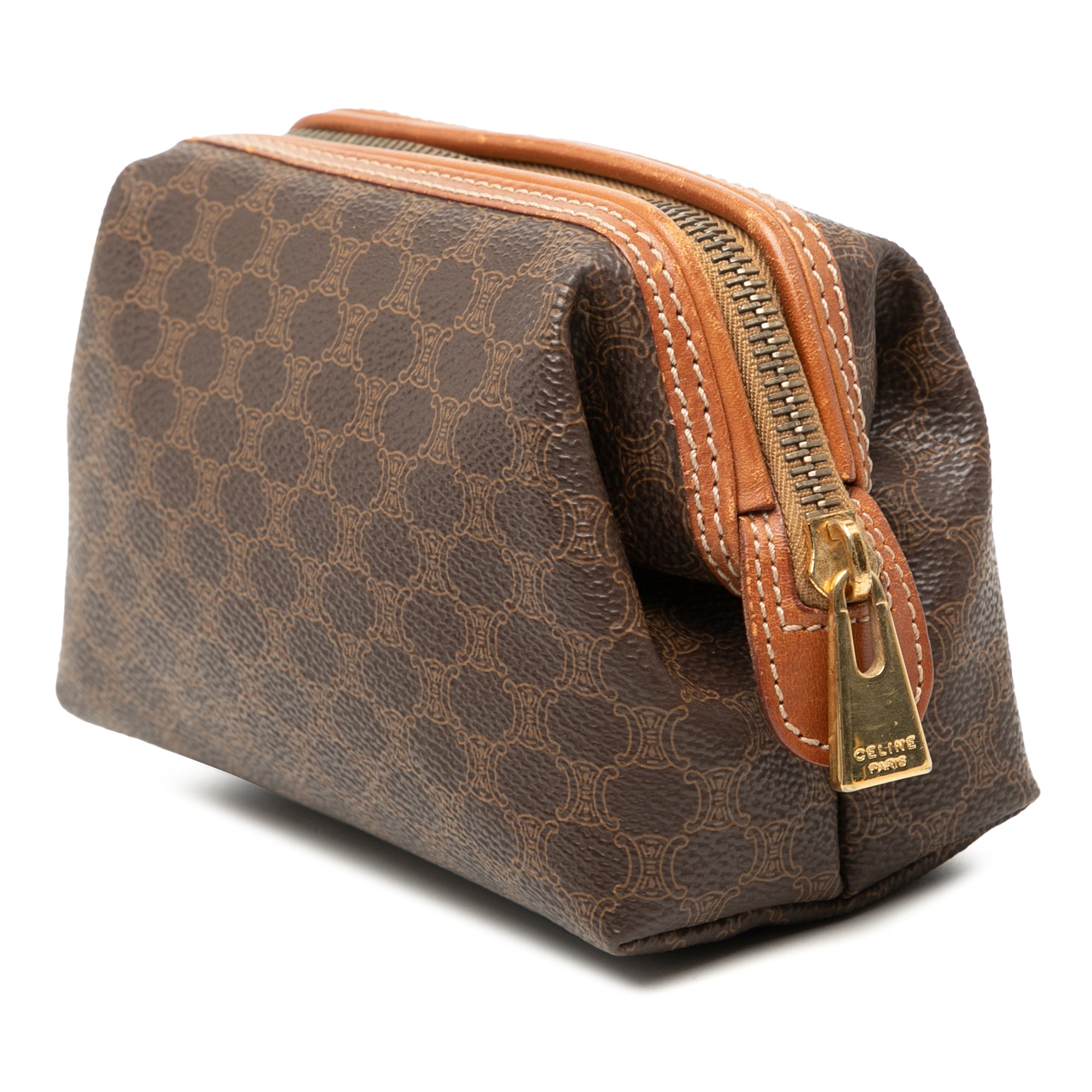 Macadam Coated Canvas Pouch - Image 2