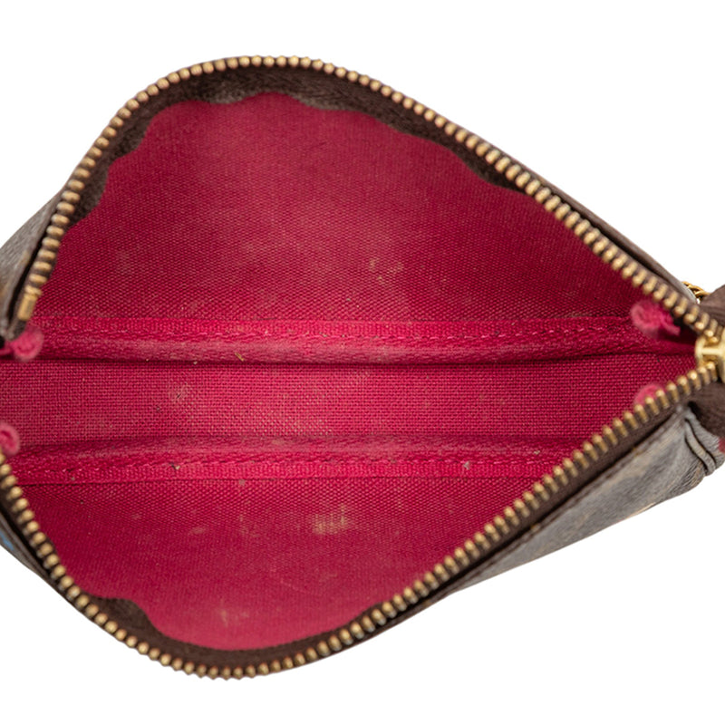 Monogram Vivienne Christmas Roller Coaster Mini Pochette Accessoires - Image 4