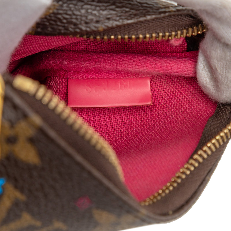 Monogram Vivienne Christmas Roller Coaster Mini Pochette Accessoires - Image 5