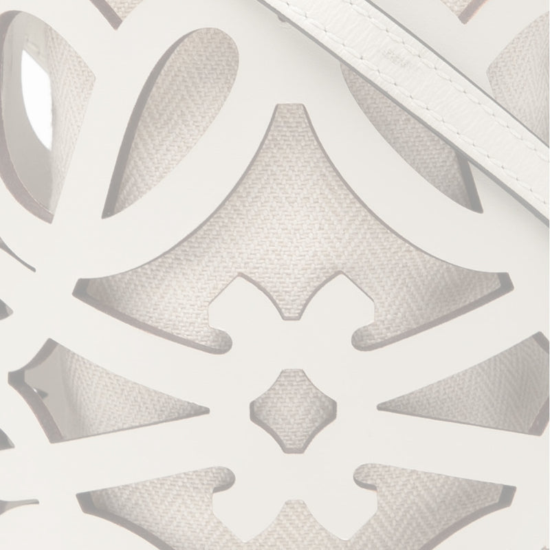 Anagram Leather Cut Out Pocket Crossbody - Image 6