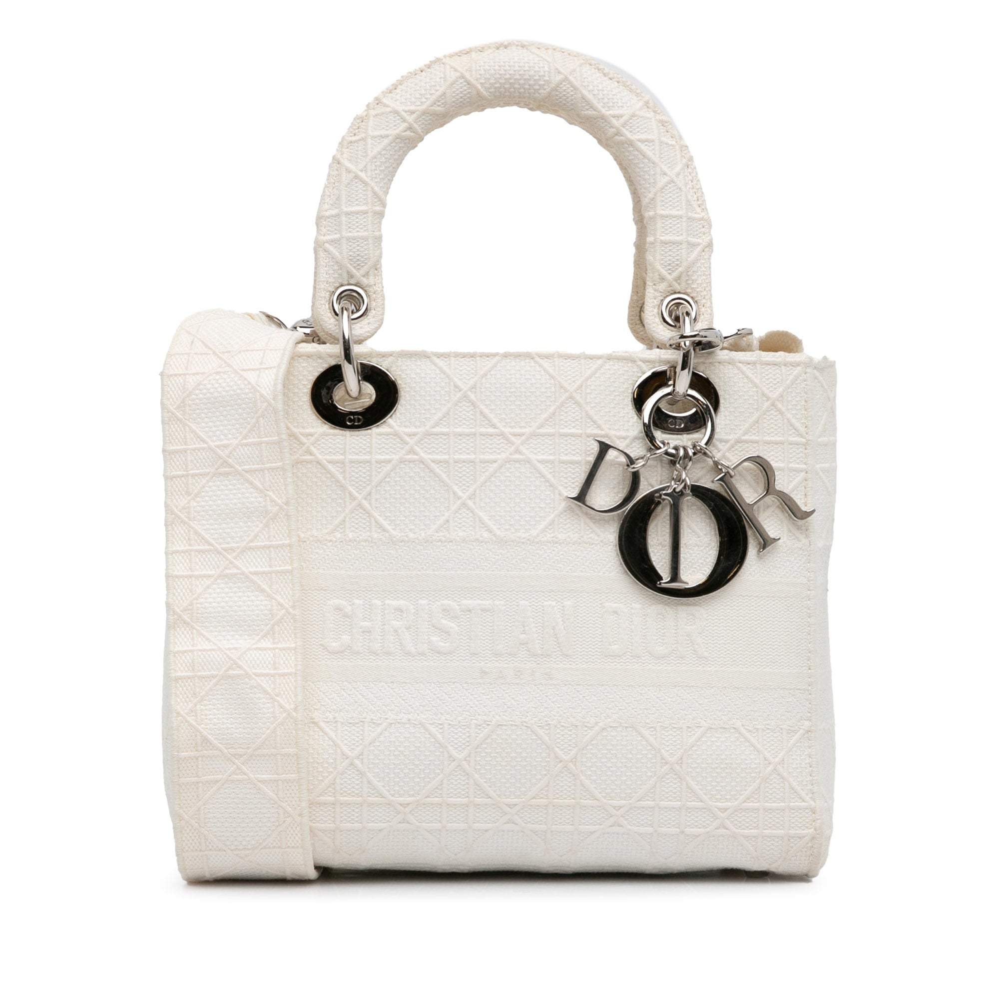 Medium Canvas Cannage Lady D Lite - Image 1