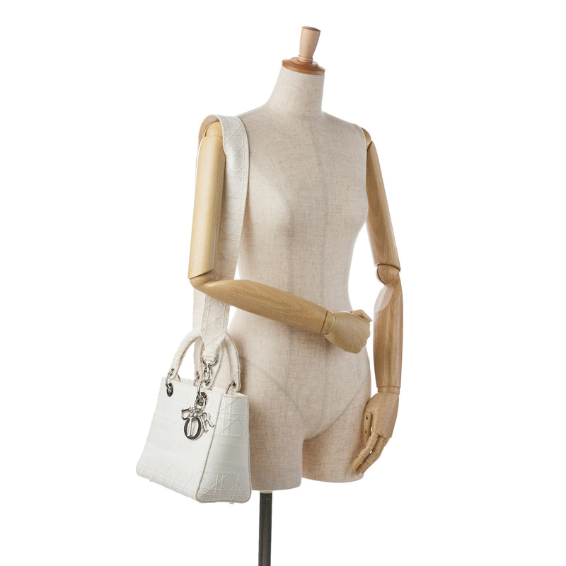 Medium Canvas Cannage Lady D Lite - Image 11