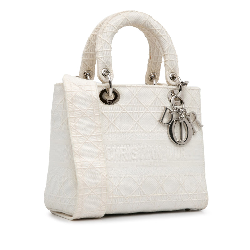 Medium Canvas Cannage Lady D Lite - Image 2