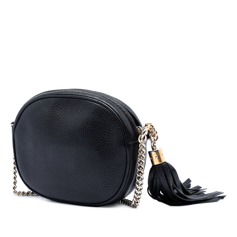 Mini Pebbled Calfskin Soho Chain Crossbody - Image 2