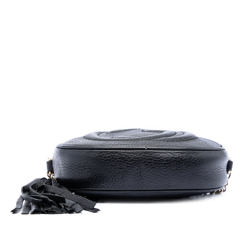 Mini Pebbled Calfskin Soho Chain Crossbody - Image 3
