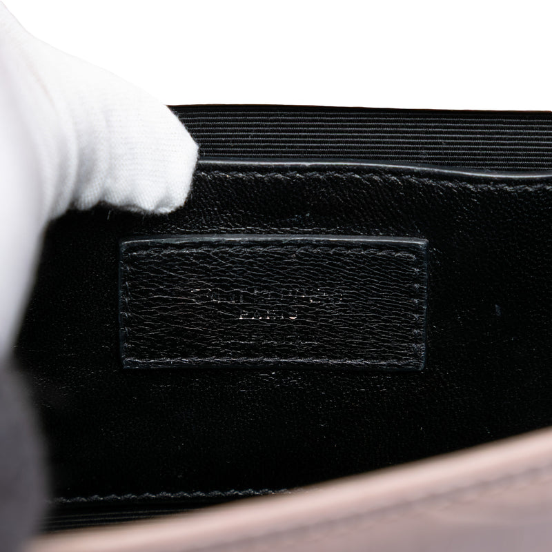 Medium Croc Embossed Leather Kate Tassel Crossbody - Image 5