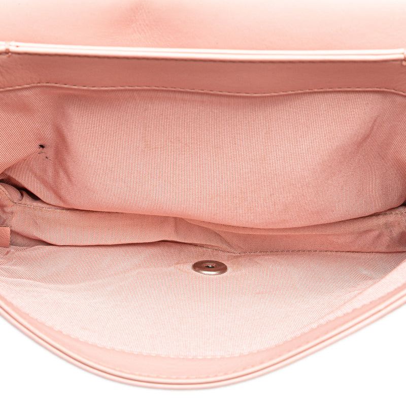 Chevron Calfskin Studded Full Flap - Image 4