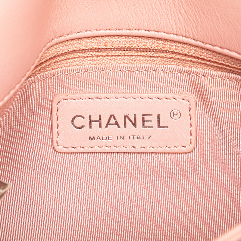 Chevron Calfskin Studded Full Flap - Image 6
