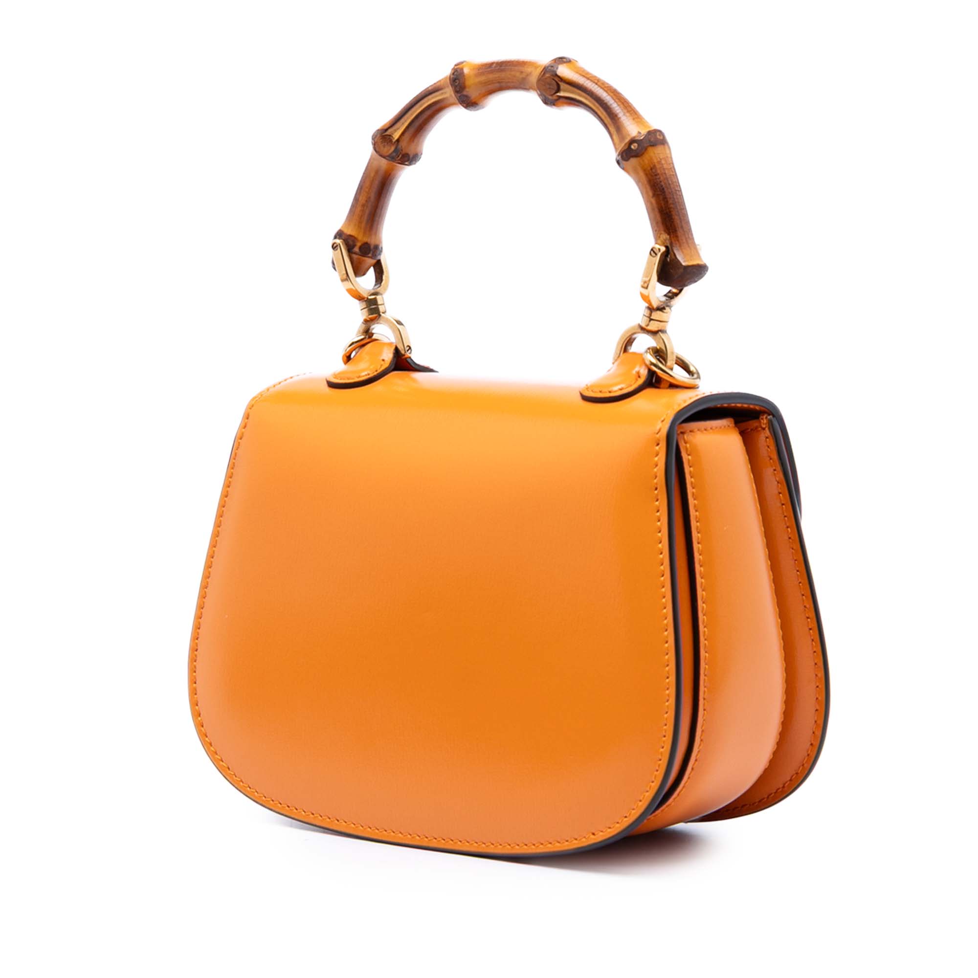 Mini Calfskin Web 1947 Bamboo Top Handle Bag - Image 2