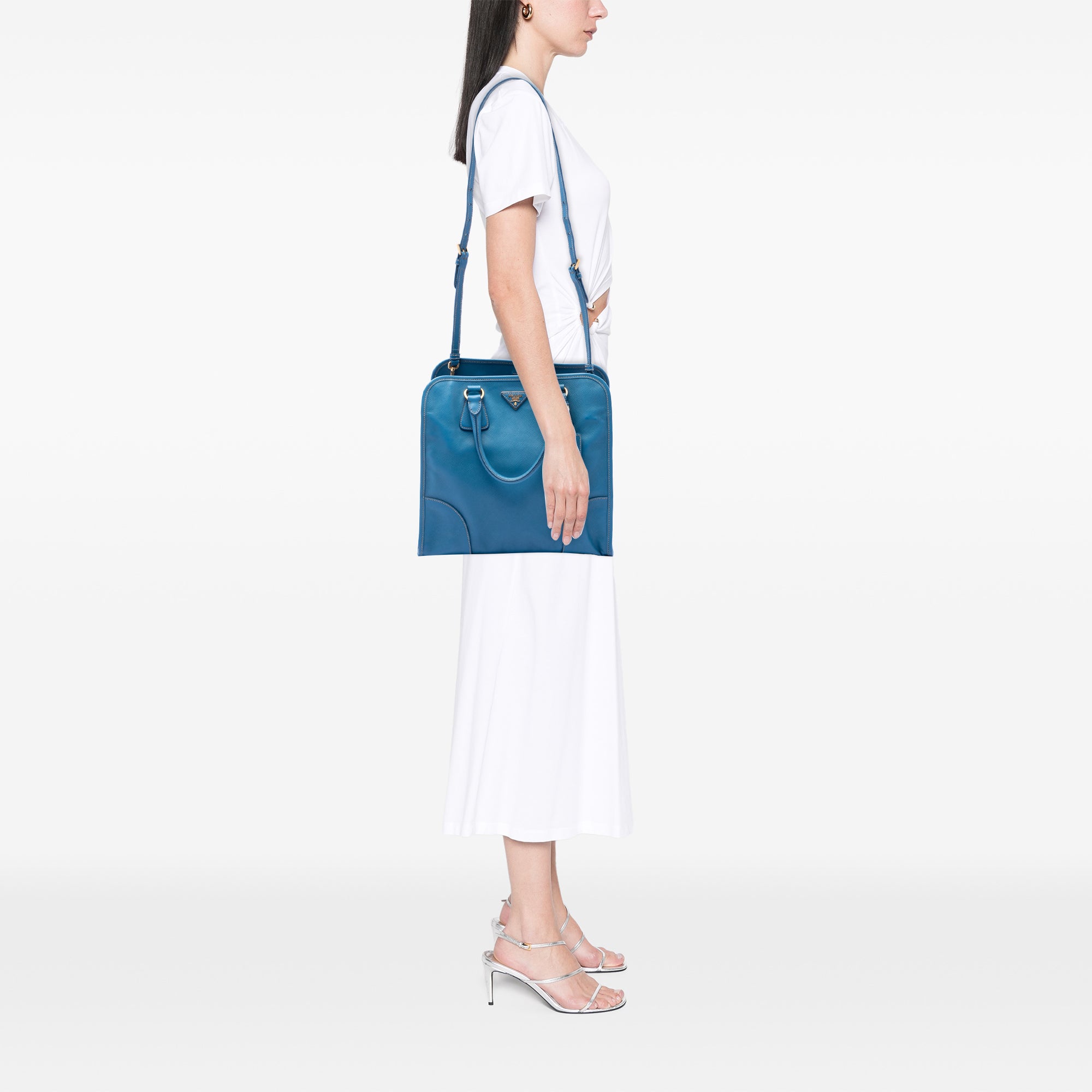 Saffiano Lux Shopping Tote - Image 6