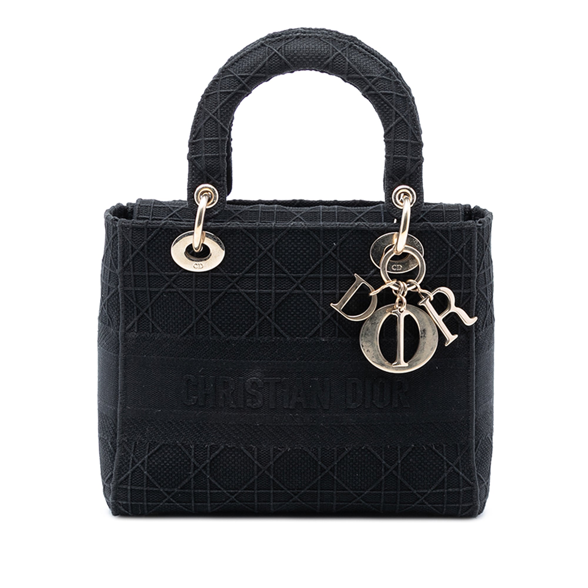 Medium Canvas Cannage Lady D Lite - Image 1