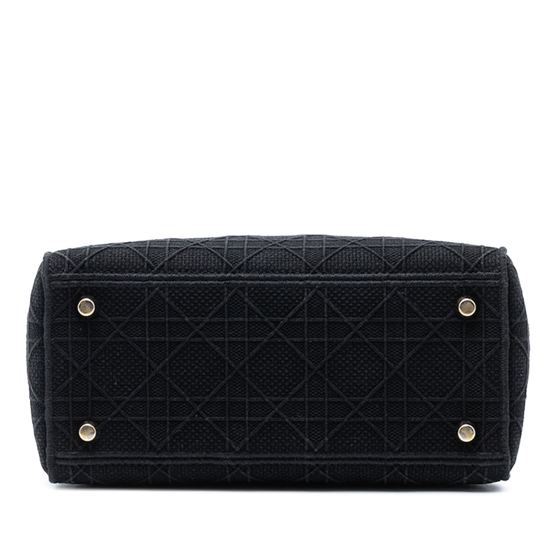 Medium Canvas Cannage Lady D Lite - Image 3