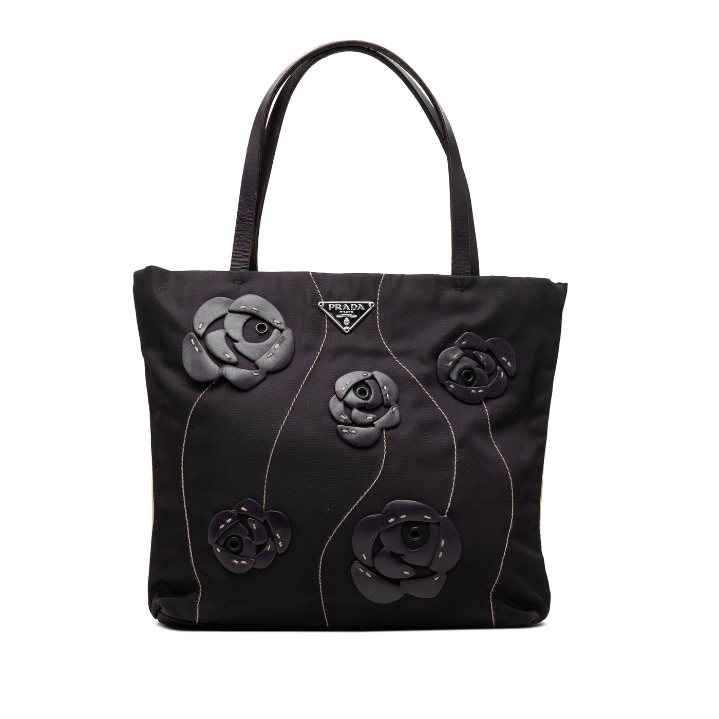 Rosette Tessuto Tote - Image 1
