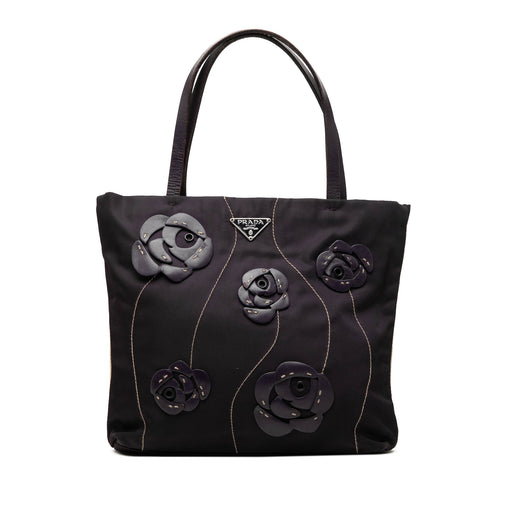 Rosette Tessuto Tote - Image 1