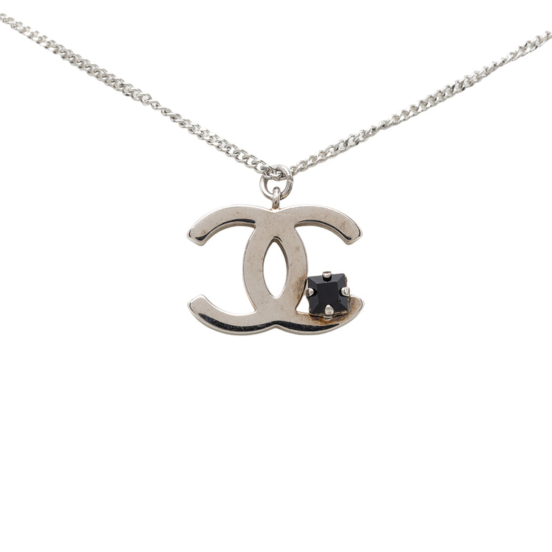 CC Brass Crystal Pendant Necklace - Image 2