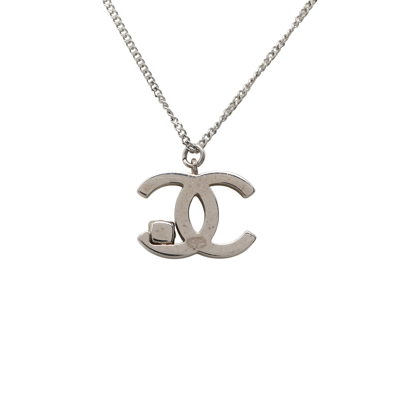 CC Brass Crystal Pendant Necklace - Image 3