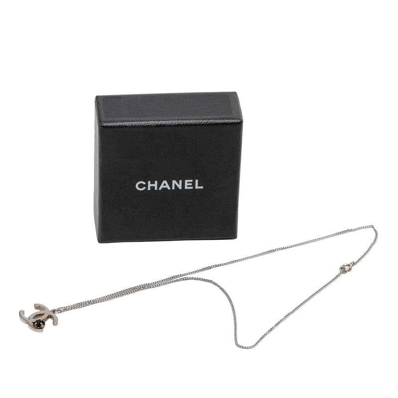 CC Brass Crystal Pendant Necklace - Image 6