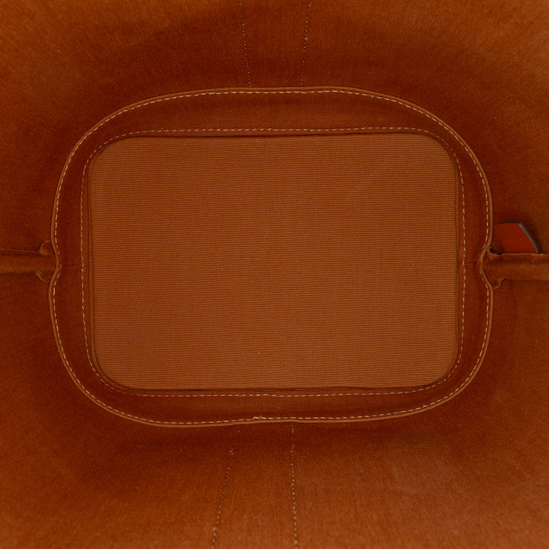 Small Triomphe Coated Canvas Bucket Bag - Image 4
