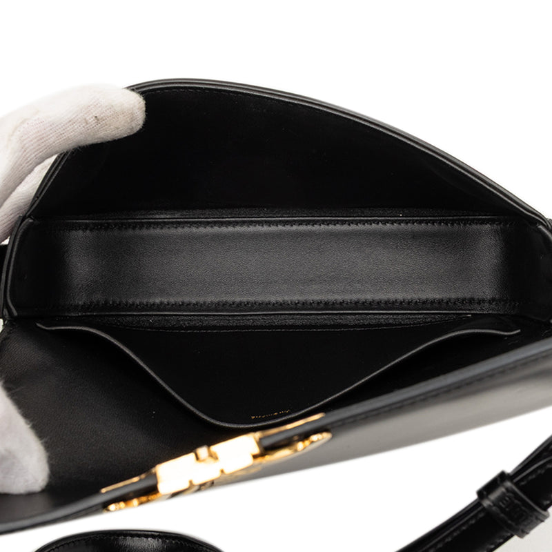 Shiny Calfskin Triomphe Claude Shoulder Bag - Image 4