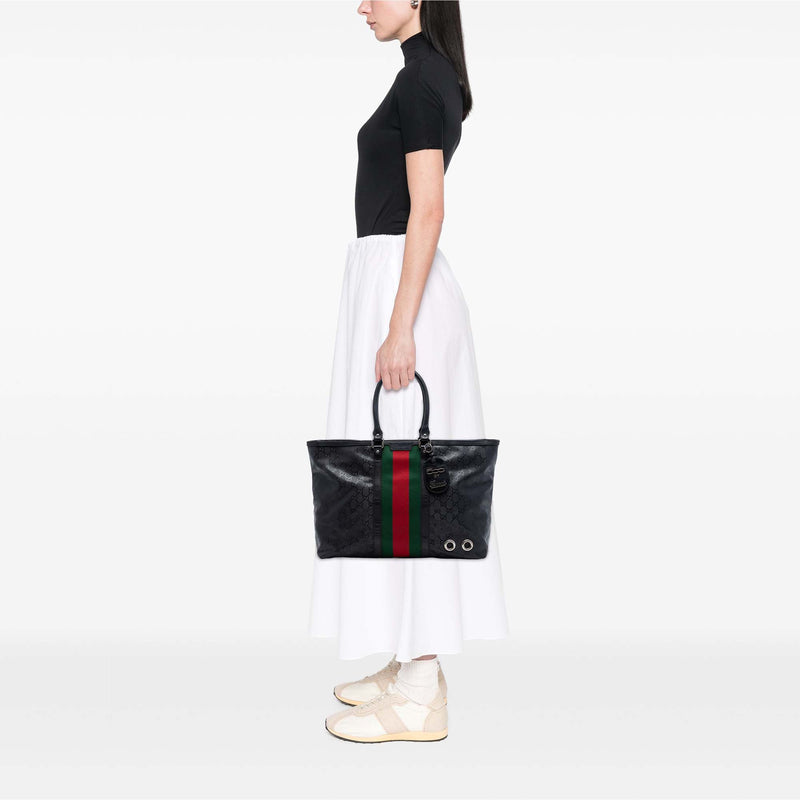Fiat 500 Large GG Imprime Web Tote - Image 6