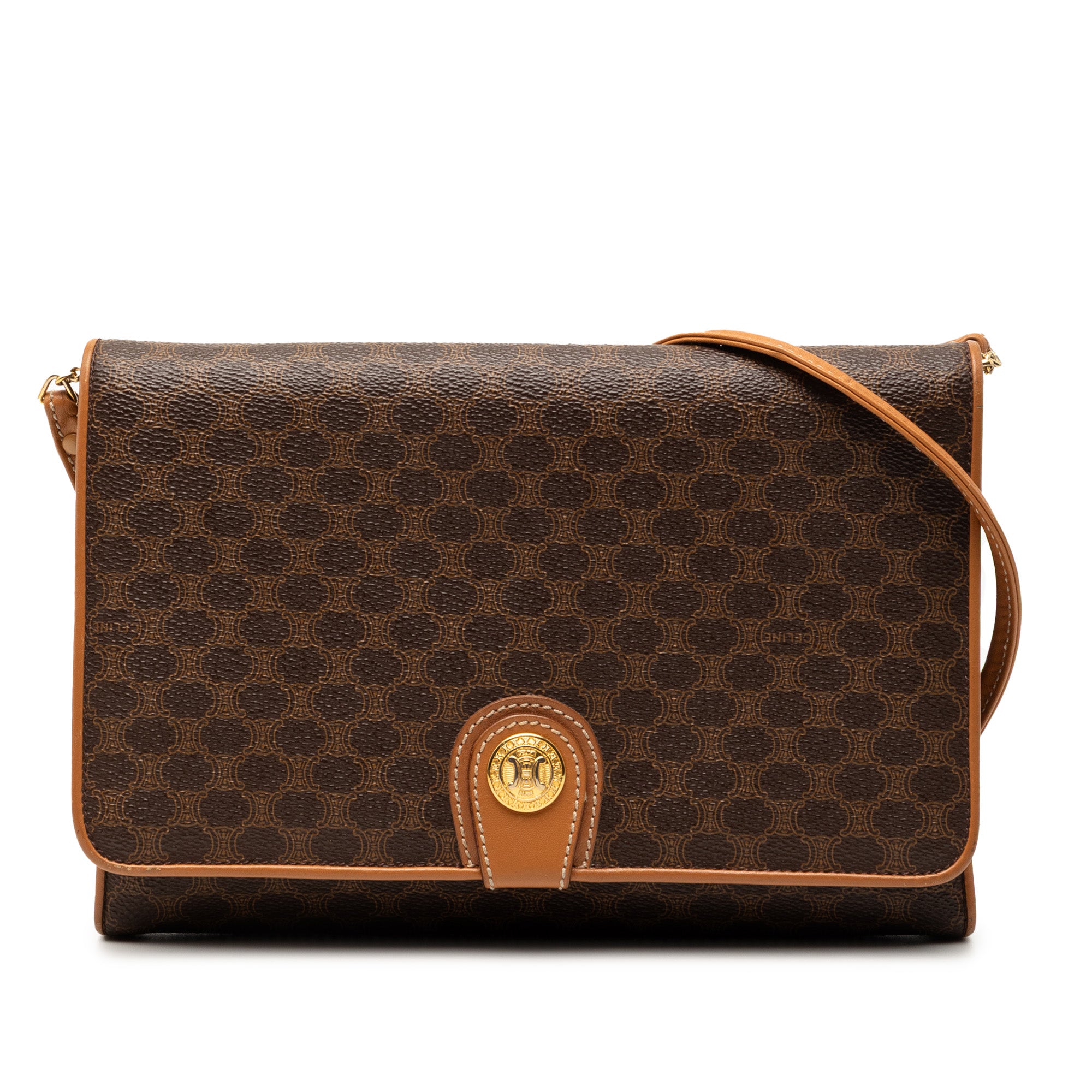 Macadam Coated Canvas Crossbody - Image 1