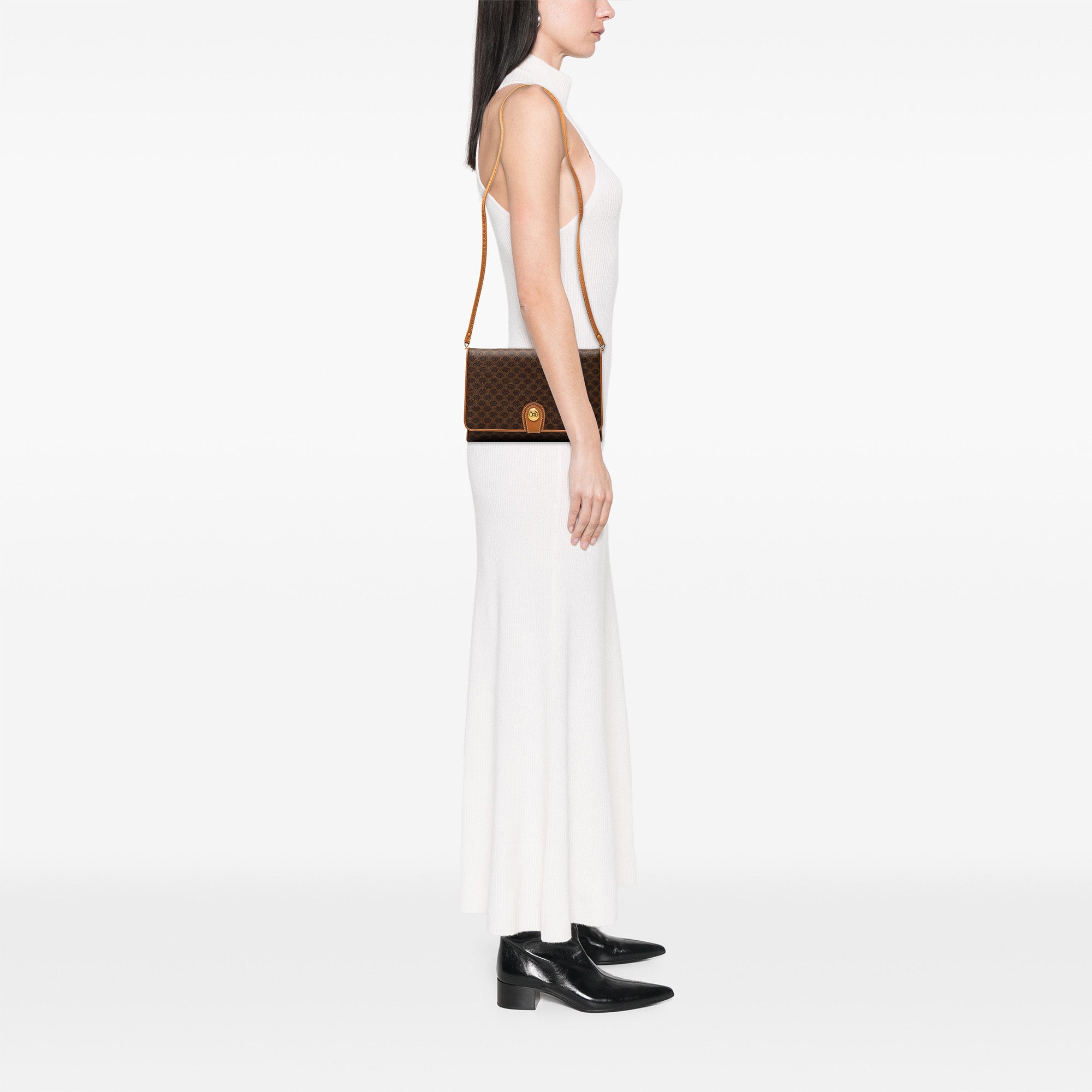 Macadam Coated Canvas Crossbody - Image 7