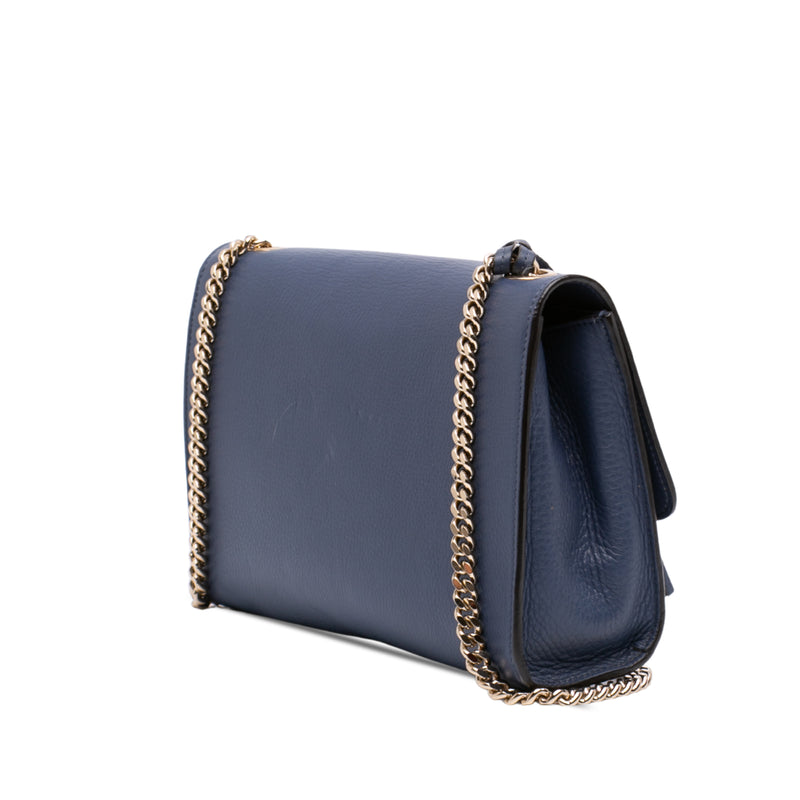 Medium Leather Miss Bamboo Crossbody - Image 2