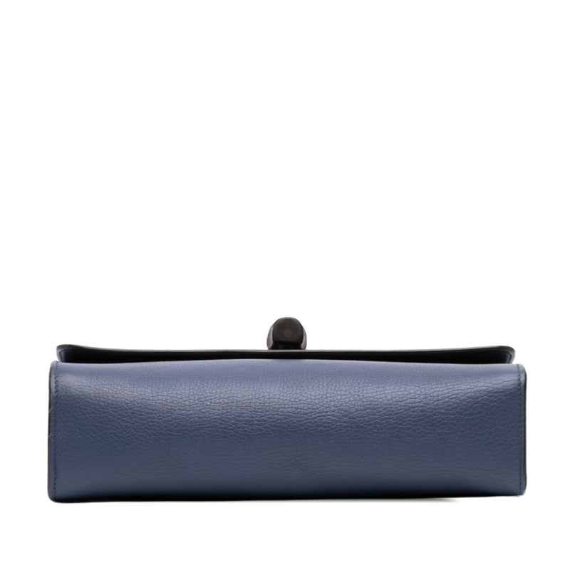 Medium Leather Miss Bamboo Crossbody - Image 3