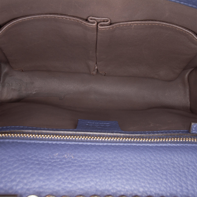 Medium Leather Miss Bamboo Crossbody - Image 4