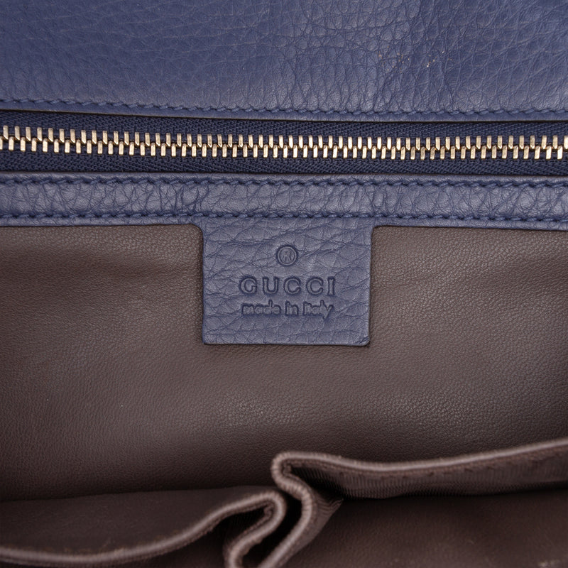 Medium Leather Miss Bamboo Crossbody - Image 5